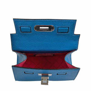 “Rosetta handbag” Light Blue 